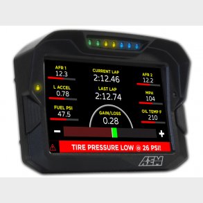 CD-7 logging digital dash display